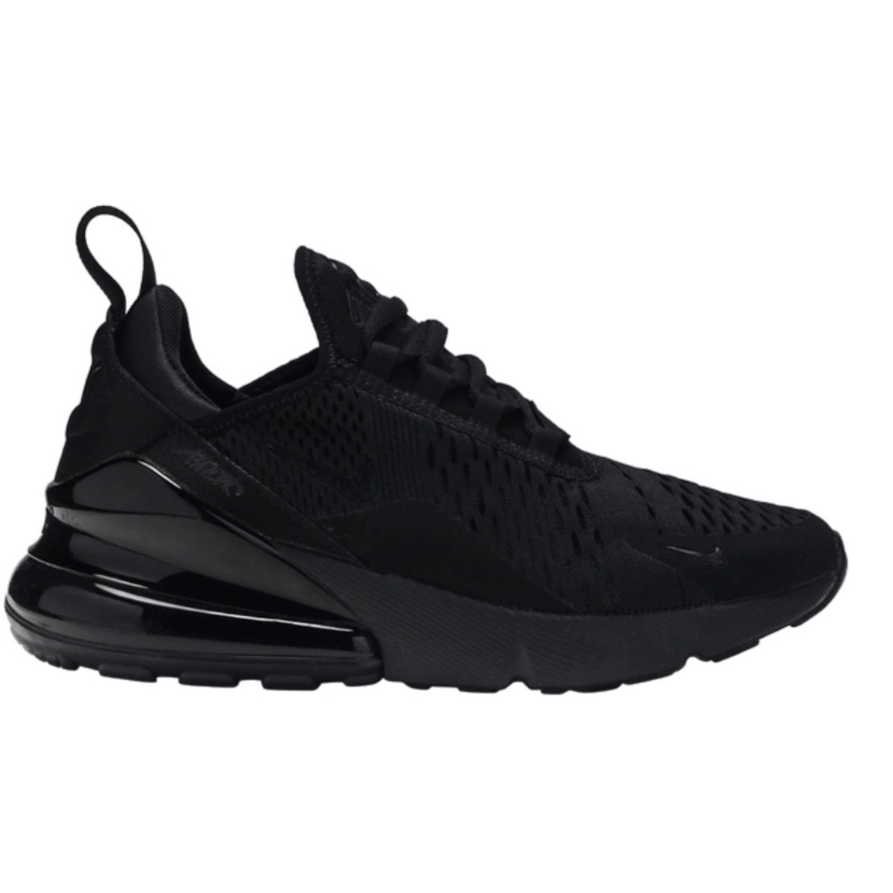 Nike AirMax 270 triple black size 10 women’s (8.5 men’s)